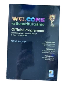 FIFA 2010 World Cup USA Peter Max Official Commemorative Vintage Program soccer - Picture 1 of 10