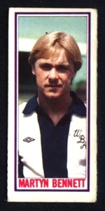Topps Footballers Blue Back (1980-81) Martyn Bennett West Bromwich Albion No.118 - Bild 1 von 2