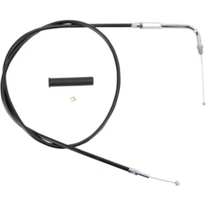 Drag Specialties 44" Black Vinyl Throttle Cable Harley FXDS-CONV 94-95 - Bild 1 von 1