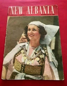 OLD ALBANIAN "NEW ALBANIA" MAGAZINE-FOURTH ISSUE 1958-COMMUNIST TIME-PROPAGANDA - Picture 1 of 12