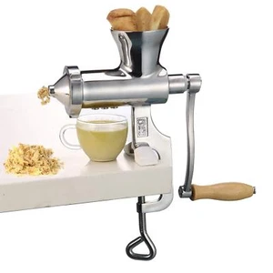 Stainless Steel Wheatgrass Juicer Manual Fruit Vegetable Juice Press Extractor - Picture 1 of 9