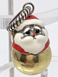 Neu Brighton SANTA BELL Charm 4 Weihnachtsarmband oder Halskette wirklich Jingles! - Bild 1 von 2
