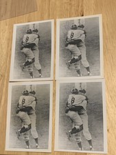 (4) Yogi Berra/Don Larsen Dual Signed Baseball Photo GTP All 3.5x 5 Nice Yankees