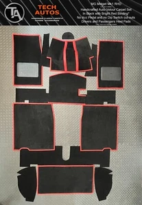 MG Midget Mk4 1500cc Carpet Set Handmade to Order Auto Velour - Picture 1 of 4