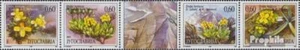 Yugoslavia 2716-2719 five strips mint/MNH 1995 Felsenblümchen - Picture 1 of 1