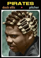 DOCK ELLIS 71 CUSTOM ART CARD ## BUY 5 GET 1 FREE ## or 30% OFF 12 OR MORE