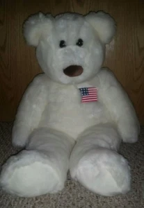 2000 TY Beanie Buddies Liberty Bear Extra Large stuffed plush, 30" head to toe  - Picture 1 of 4