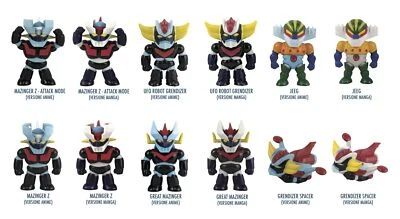 Go Nagai Robot Mini Figures Personaggi 5cm a Scelta Bandai Centauria - Immagine 1 di 4