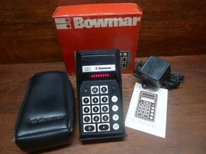 CENTURY MARK IV VERSION 1 BOWMAR 905 RARE VINTAGE CALCULATOR WORKS PERFECTLY - Picture 1 of 11