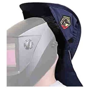 GLARE BLOCKER Guard Welding Helmet Neck Sun Shade Shield BLACK STALLION