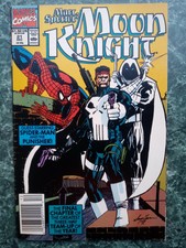 MARC SPECTOR: MOON KNIGHT #21 VF- (1990 MARVEL COMICS) Newsstand