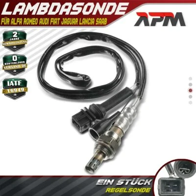 Sonda lambda sonda di regolazione per Audi 80 90 100 VW Golf II Alfa Romeo 75 Lancia Volvo - Immagine 1 di 4