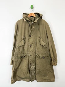 VTG M-47 Wool Lined Parka 50's Korean War Military Jacket Sz Medium - Picture 1 of 8