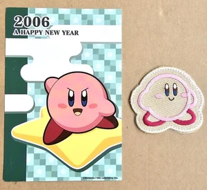 Kirby Card Patch Epic Yarn Game PROMO Nintendo HAL Postcard Karte 2005 2006 RAR - Bild 1 von 6