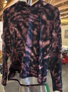 Abercrombie Active Tie Dye Girls Hoodie Size 15/16 - Picture 1 of 2