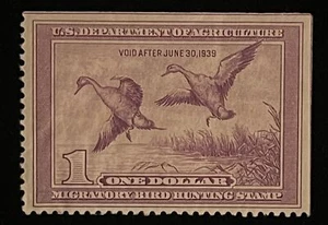 SCOTT #RW-5, MNH-OG, BENDS & A COUPLE TRIVIAL SKIPS, STRAIGHT EDGES - CAT $425 - Picture 1 of 2