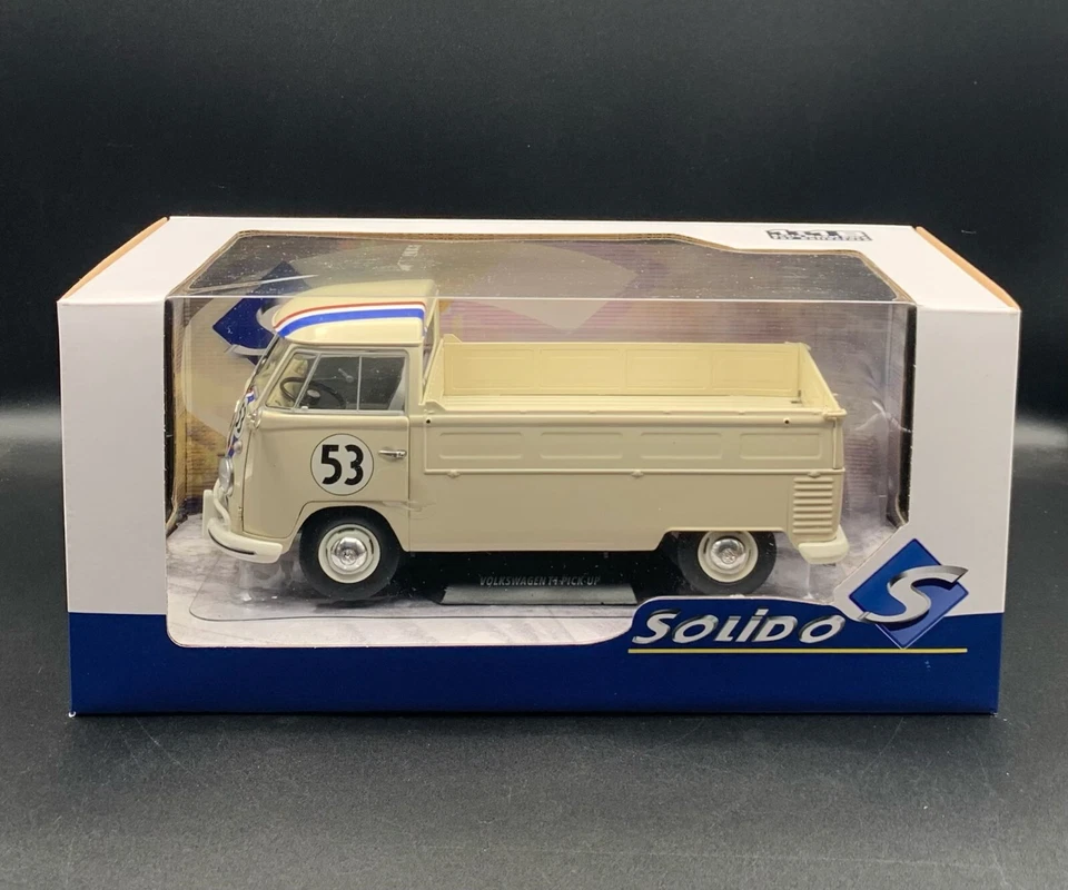 1:18 SOLIDO VOLKSWAGEN T1b PICK-UP - HERBIE - 1950 Ref : S1806708 - Immagine 1 di 1