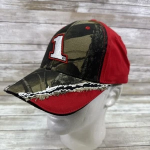 Martin Truex Jr #1 Realtree Camouflage Camo NASCAR Hat by Chase Authentics NWT - Picture 1 of 7