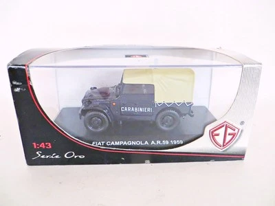 EG EDISON GIOCATTOLI '1959 FIAT CAMPAGNOLA CARABINIERI AR59'. 1:43 MIB/BOXED - Image 1 of 4