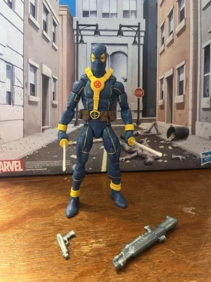 Marvel Legends Strong Guy Series Blue Deadpool Action Figure - Image 1 of 2