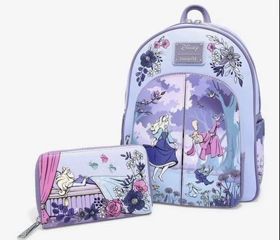 Mini mochila Loungefly de la Bella Durmiente Foto 1 de 4