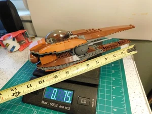 Lego Star Ship Fighter de colección raro diseño estrecho con cañón - Imagen 1 de 12