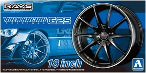 Aoshima Bunka Kyozaisha 1/24 The Tuned Parts Series No.105 Volk Racing G25 18 Zoll - Bild 1 von 6
