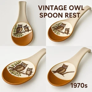 Vintage 70er Jahre Otagiri Steingut Keramik Löffelablage - Bild 1 von 8