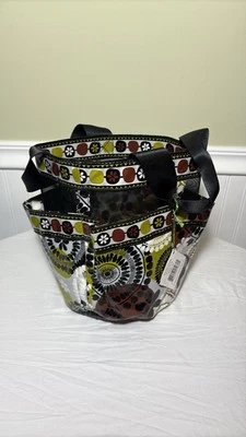 Сумка пляжная Vera Bradley цвет какао мох для душа дорожная сетчатая снизу - Изображение 1 из 4