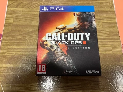Call Of Duty Black Ops 3 III Hardened Edition PS4 Cardboard Sleeve & Steelbook  - Image 1 of 4