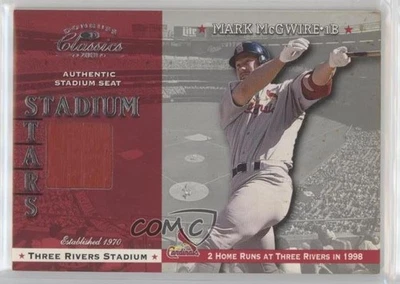 2001 Donruss Classics Stadium Stars Mark McGwire #SS-14 - Image 1 of 2