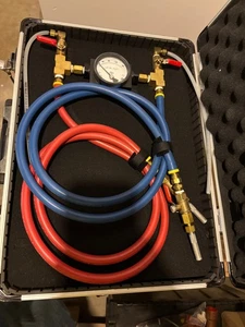 HVAC differential Instrument Flow Test Kit circuit set balance - Picture 1 of 6
