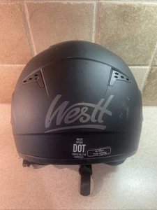 Westt Open Face Motorcycle Helmet - Size XL Unisex - Picture 1 of 7