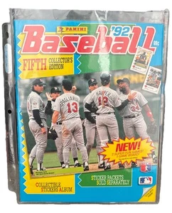 MLB sticker album 1992 (Panini america) 5th collector's edition - Imagen 1 de 3
