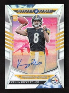 Kenny Pickett 2022 Panini Rookies & Stars #AI-17 Airborne Signatures AU,SN /25 - Picture 1 of 2