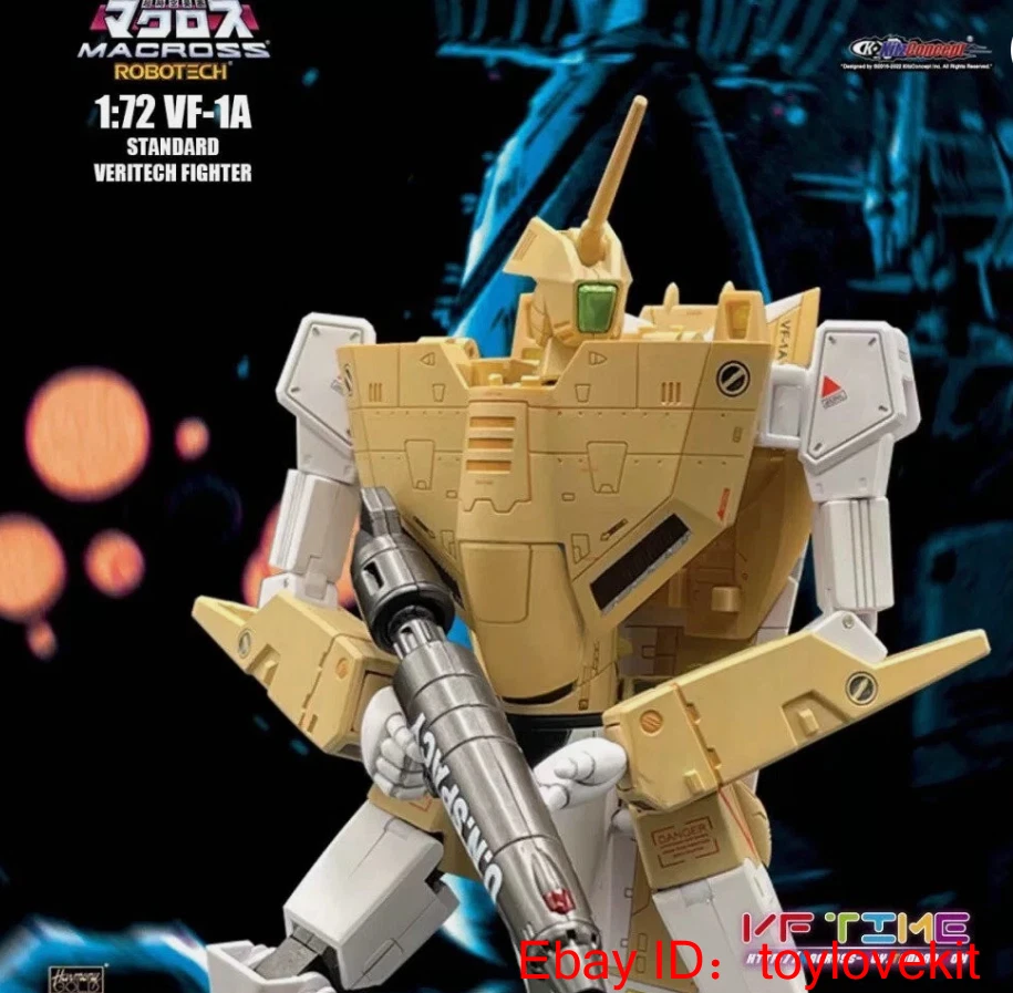 New KitzConcept Macross Robotech 1/72 VF-1A Standard Fighter in box In Stock - Image 1 of 4