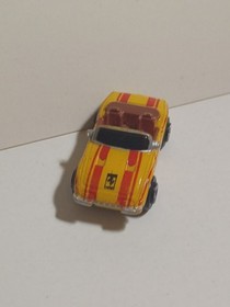 Vintage Galoob Micro Machines Ferrari Daytona Spyder Convertible-Yellow & Red