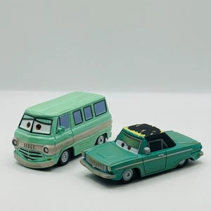 Disney Pixar Cars - RUSTY RUST-EZE & DUSTY RUST-EZE - 1:55 Diecast - Picture 1 of 5