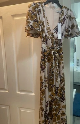 Badgley Mischka Women's Floral Size 6 Dress - Image 1 of 4