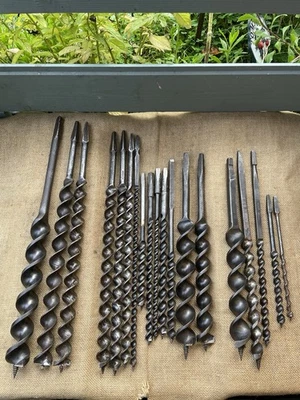 Huge Job Large Vintage Augers - Image 1 of 4