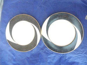 2 platos de ensalada Noritake Alyssa con acento dorado 1887862 - Imagen 1 de 4