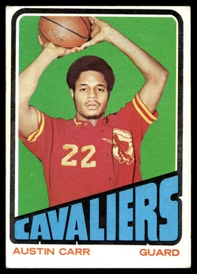 1972-73 Topps Austin Carr #90 RC Cleveland Cavaliers - Image 1 of 2