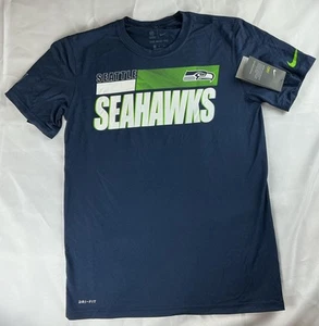 Camiseta mediana Nike Seattle Seahawks azul Dri-Fit para hombre’s - Imagen 1 de 7