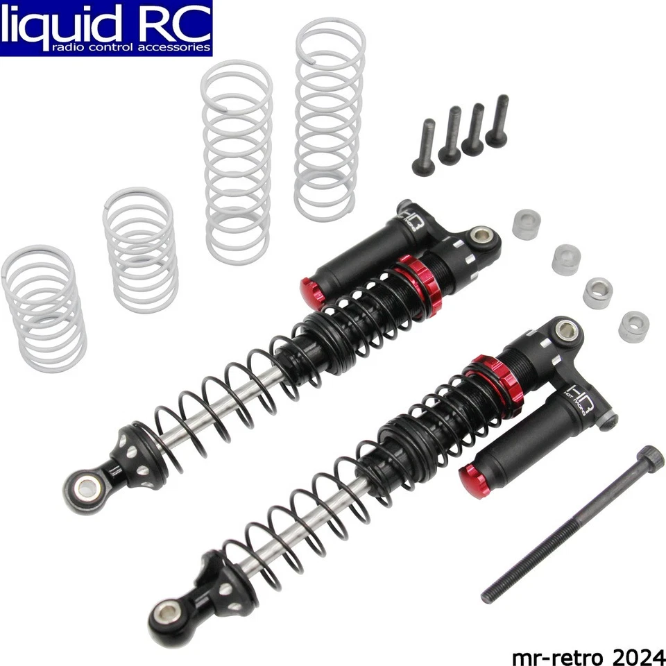 Hot Racing 100mm Aluminum Piggyback Shocks Adjustable Td100rv02
