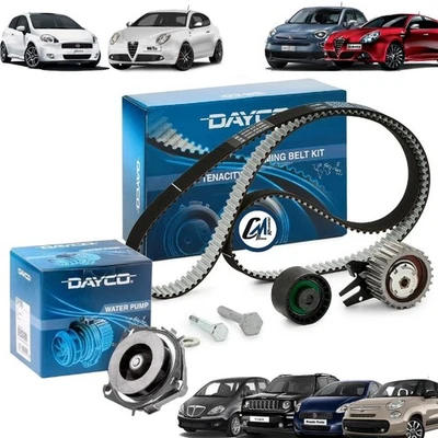 KIT DISTRIBUZIONE + POMPA ACQUA DAYCO ALFA GIULIETTA 500X 500L 1.6 MULTIJET MJT - Immagine 1 di 4