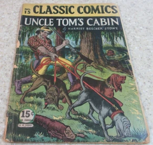 Classic Comics 15: Onkel Toms Hütte, 1943, HRN21, Gebrauchtzustand! - Bild 1 von 2