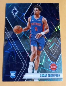 2023-24 Panini Phoenix Basketball #292 Ausar Thompson Teal Lazer RC - Pistons - Bild 1 von 2