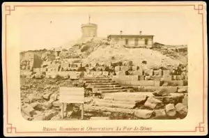 PUY DE DOME, OBSERVATOIRE et RUINES : Photo Cabinet - Foto 1 di 1