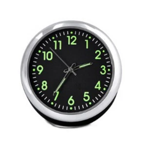 Universal Luminous Car Quartz Clock Mini Car Clock Home Timing Tool for Car - Picture 1 of 8