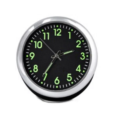 Universal Luminous Car Quartz Clock Mini Car Clock Home Timing Tool for Car - Image 1 of 4